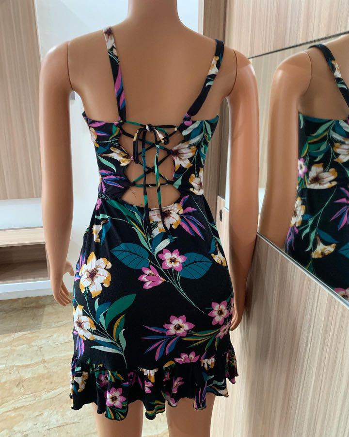 Floral Mini Dress Asos Bodycon Flower 