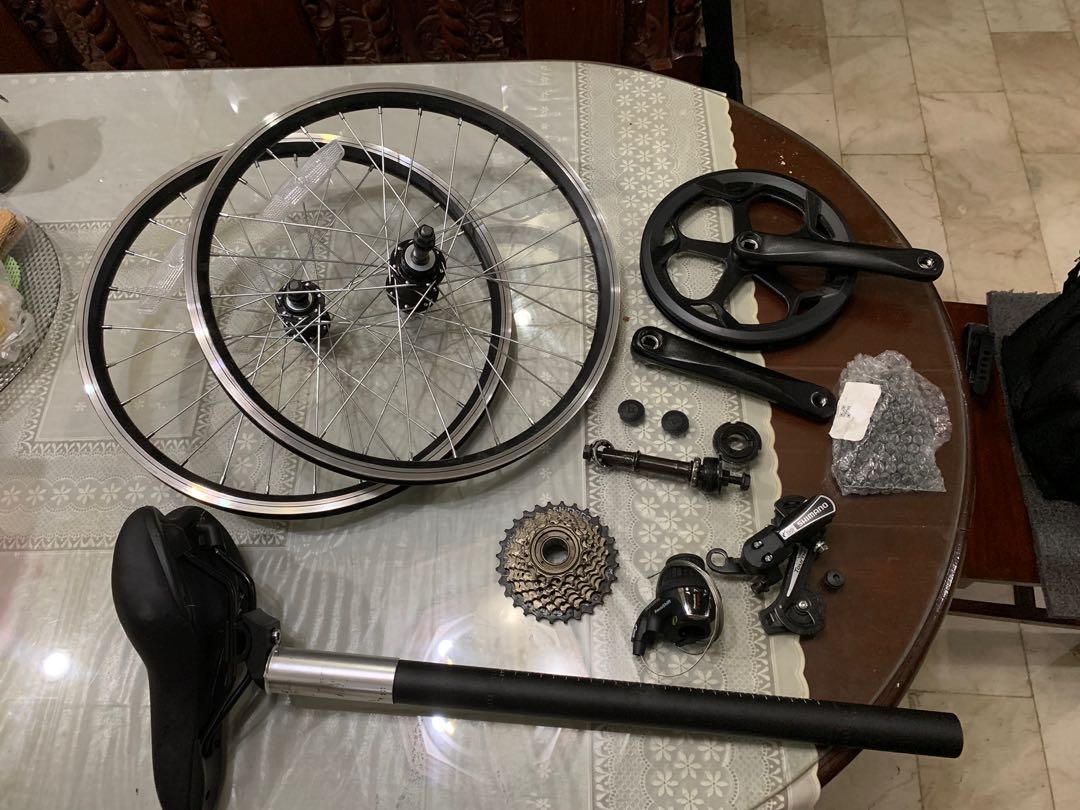 Folding Bike Parts Bundle (From Tern Link A7), Sports Equipment