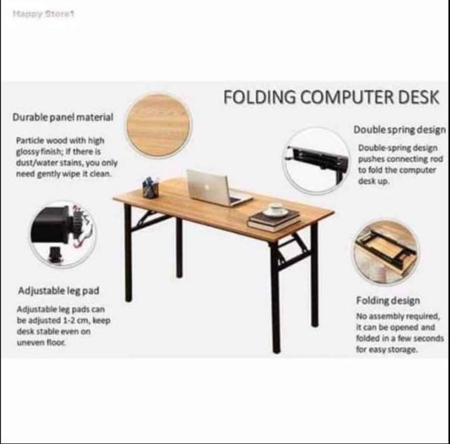 Folding/Computer/Space saver Table, Furniture & Home Living, Office ...