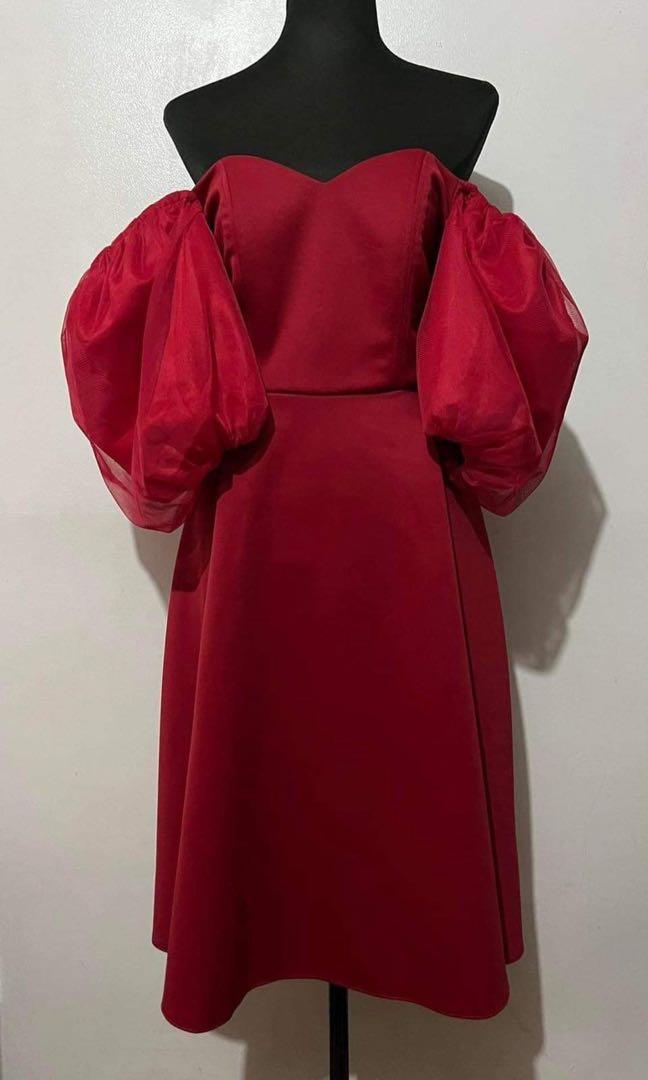 Off shoulder clearance filipiniana dress