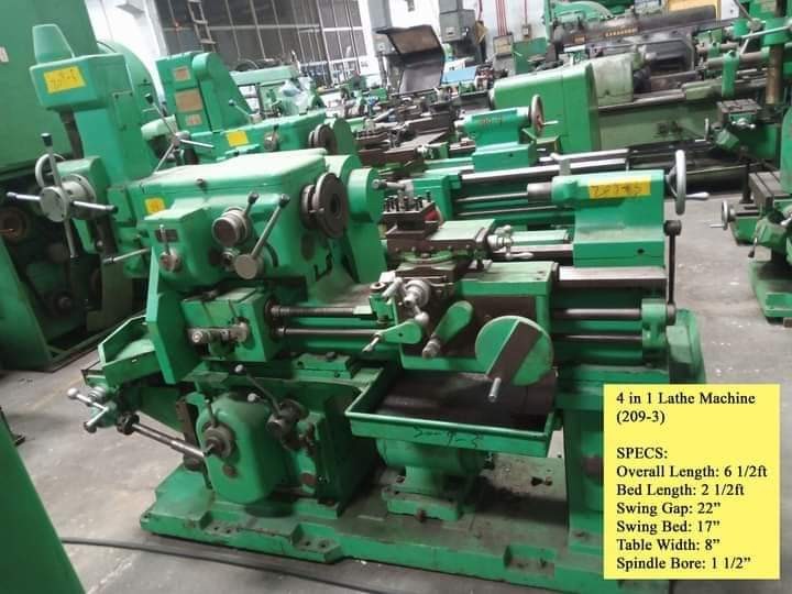 Surplus lathe machine for clearance sale