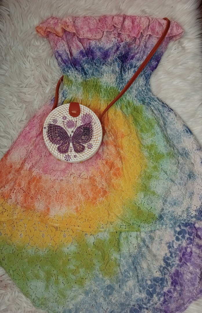 Forever 21 rainbow sales dress