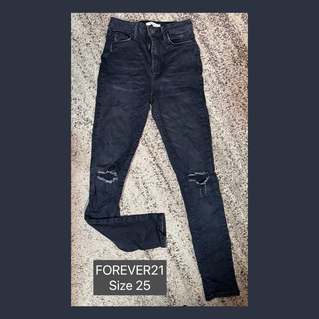 Forever 21 High Waisted Skinny Jeans 