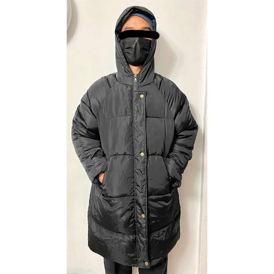 FREE DELIVERY - Long winter jacket (unisex), Men's Fashion, Coats, Jackets  and Outerwear on Carousell