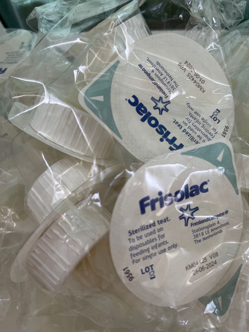 Frisolac disposable nipples, 兒童＆孕婦用品, 護理及餵哺, 護理及餵哺 母乳及奶瓶 Carousell