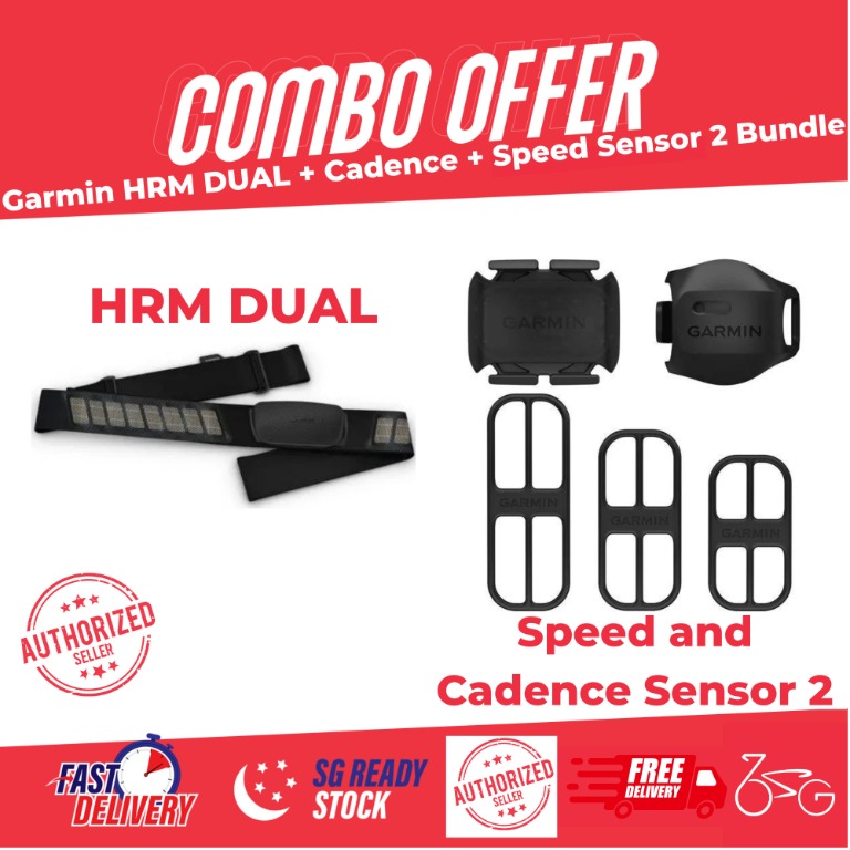 Garmin heart rate monitor and cadence sensor clearance