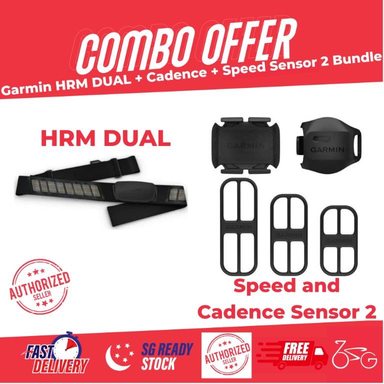 Garmin HRM-Dual for cycling/exercise, Sports Equipment, Bicycles & Parts,  Parts & Accessories on Carousell