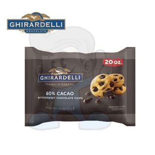 Ghirardelli 60% Cacao Bittersweet Chocolate Baking Chips 20oz