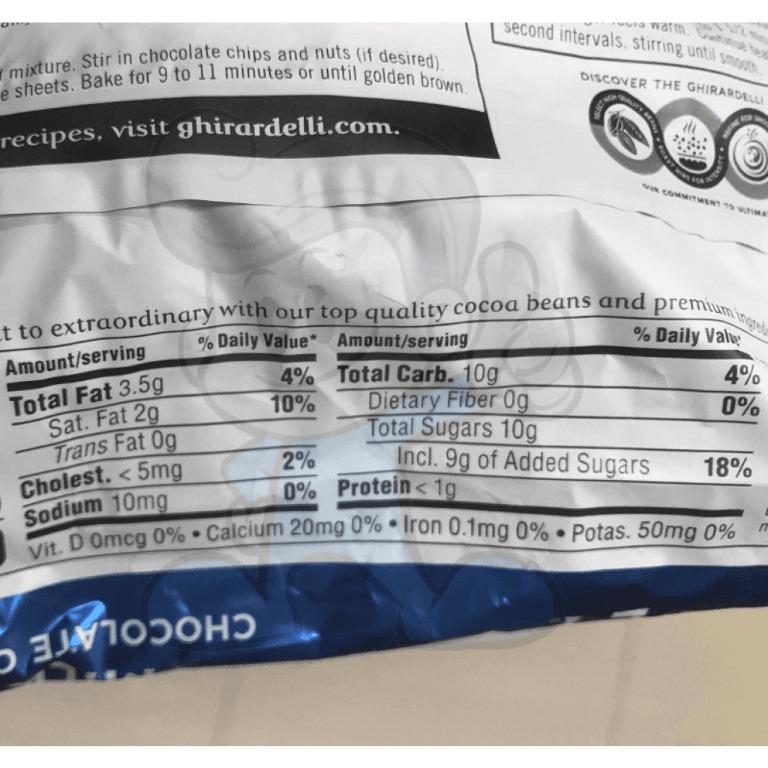 Ghirardelli Milk Chocolate Baking Chips 11.5 oz., Food & Drinks