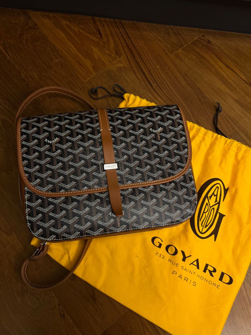 Goyard Belvedere Royal Blue Messenger Bag