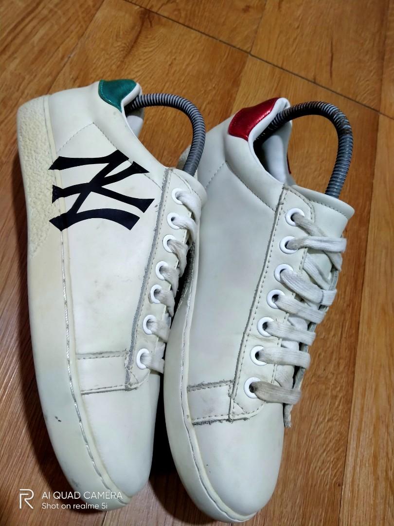 GUCCI X NY LEATHER SNEAKERS, Women's Fashion, Footwear, Sneakers