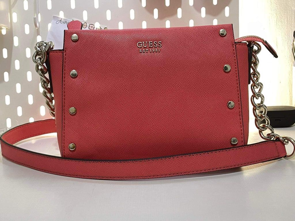 Guess sling bag, Women's Fashion, Bags & Wallets, Shoulder Bags on