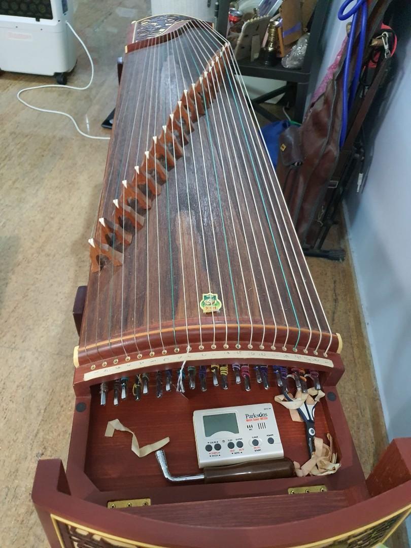Guzheng (696D), Hobbies & Toys, Music & Media, Musical Instruments on