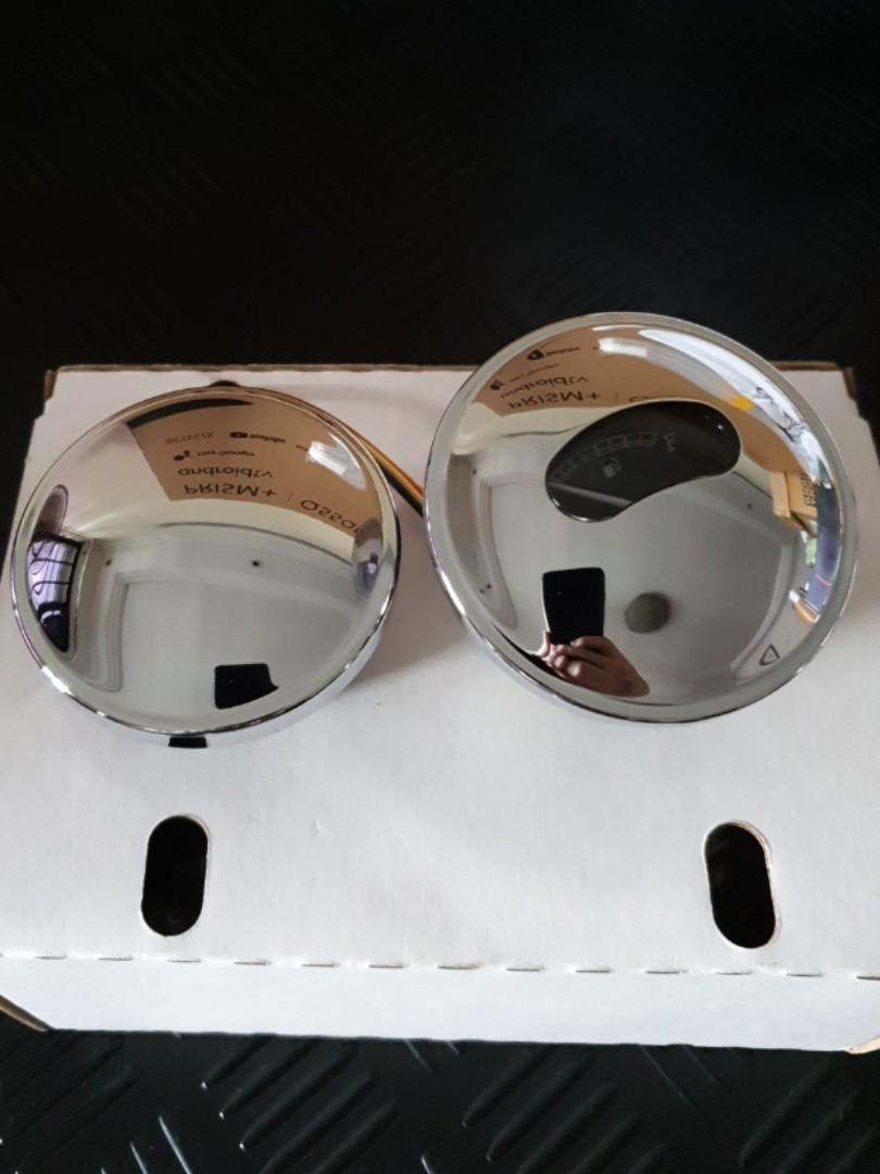 Harley Davidson Chrome fuel cap and gauge, Motorcycles, Motorcycle