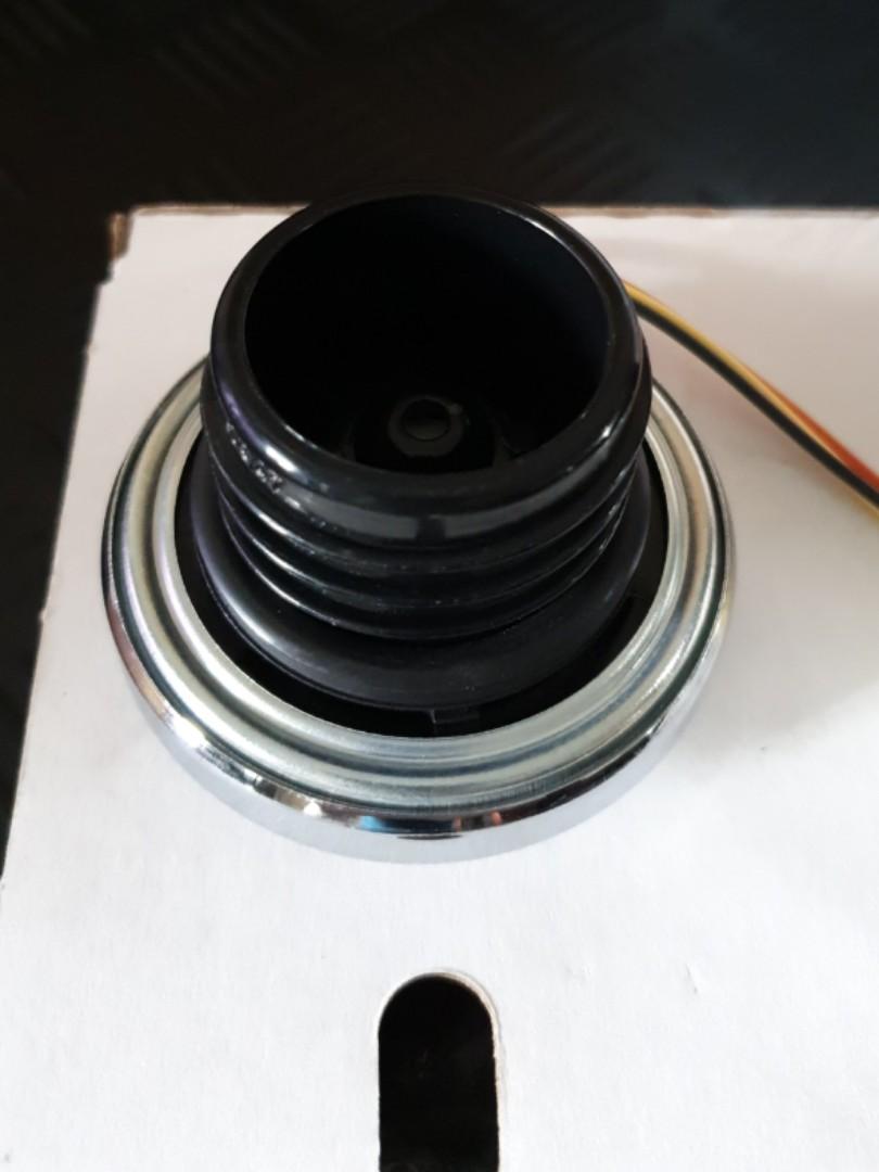 Harley Davidson Chrome fuel cap and gauge, Motorcycles, Motorcycle