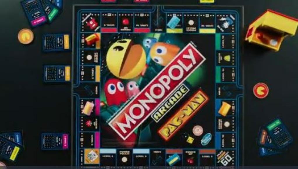 HASBRO GAMING Monopoly Pacman Arcade Board Game with Banking and ...