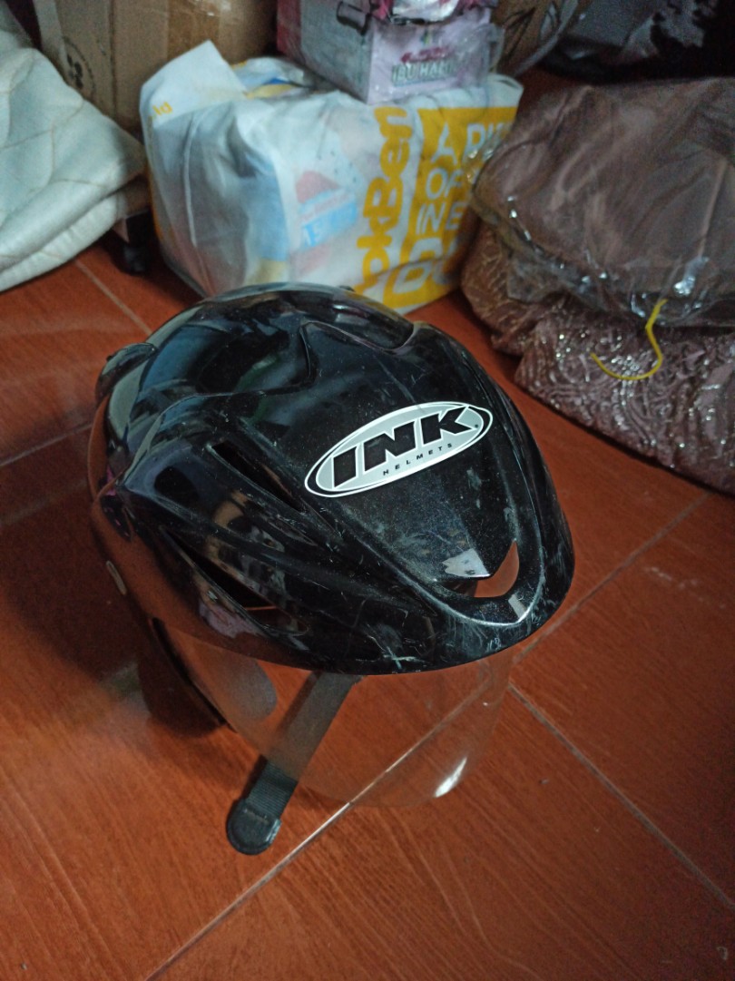 HELM INK FULL FACE - HITAM, Motor di 