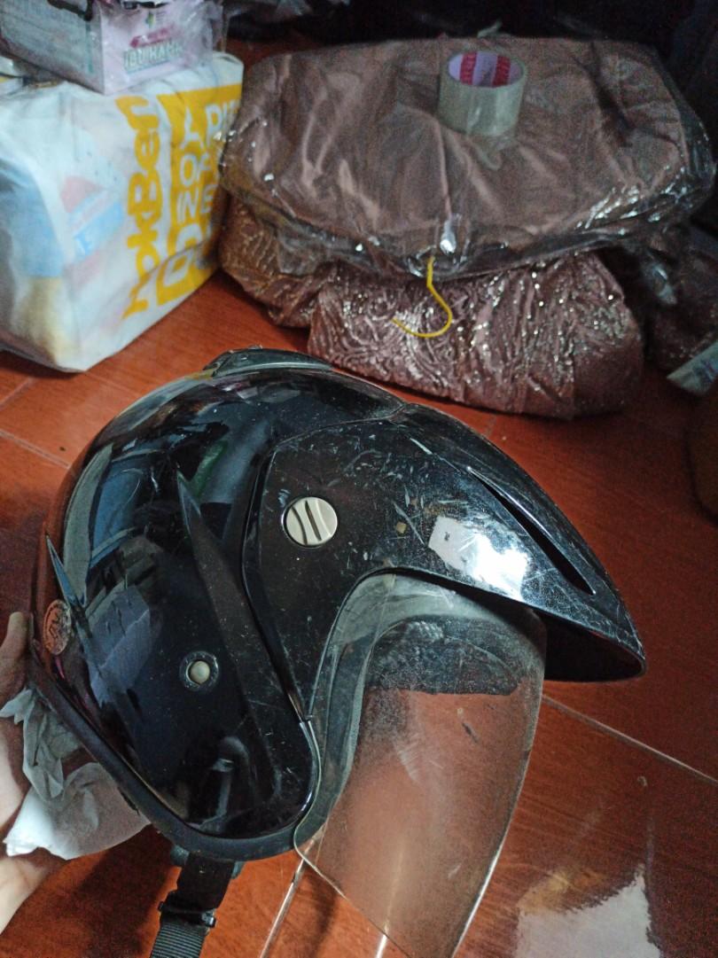 HELM INK FULL FACE - HITAM, Motor di 