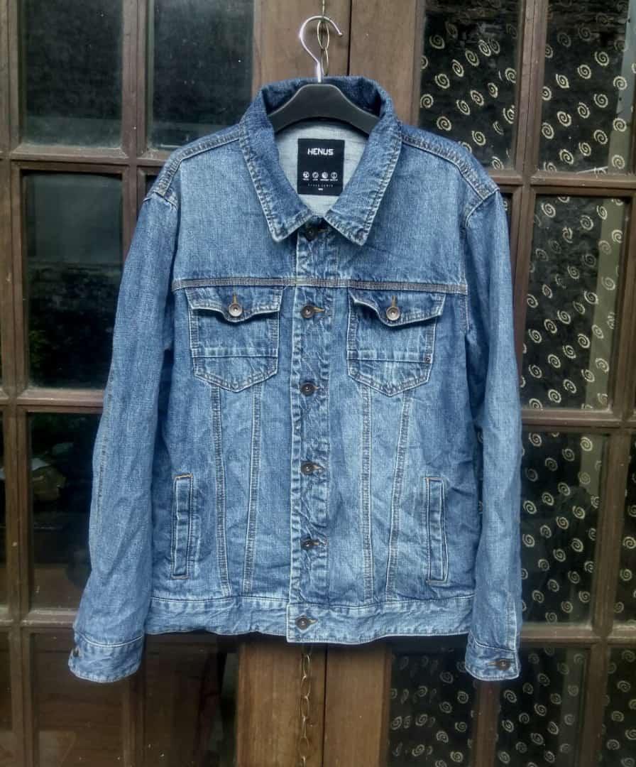Henus Edwin Denim Jacket Mens Large 