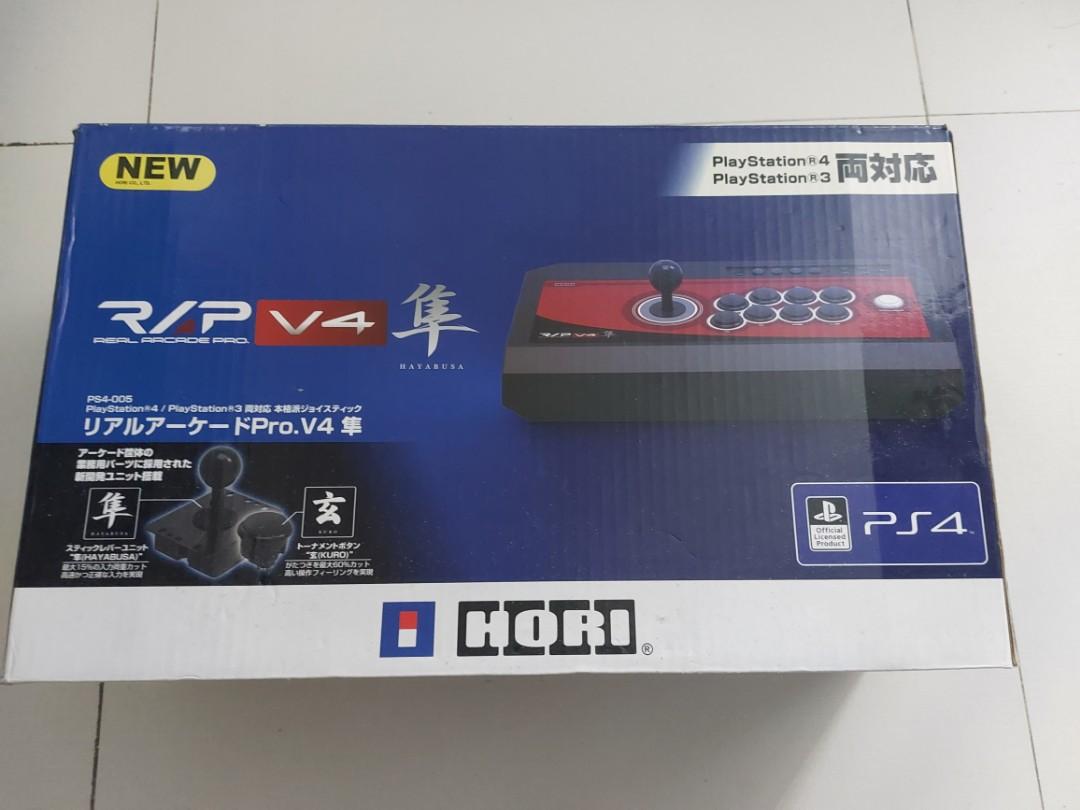 Hori Real Arcade Pro RAP V4 隼joystick PS3/PS4, 電子遊戲, 遊戲機