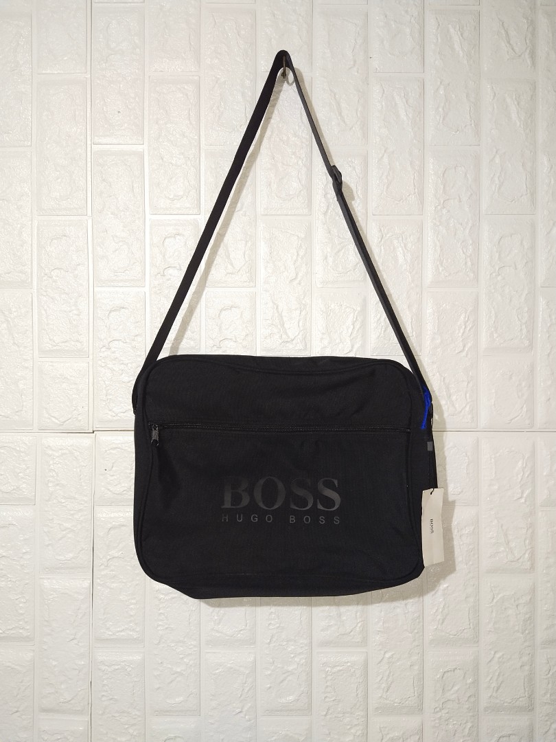 hugo boss messenger bag sale