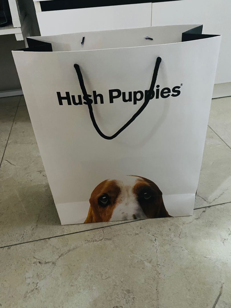 Hush puppies shop paper bag