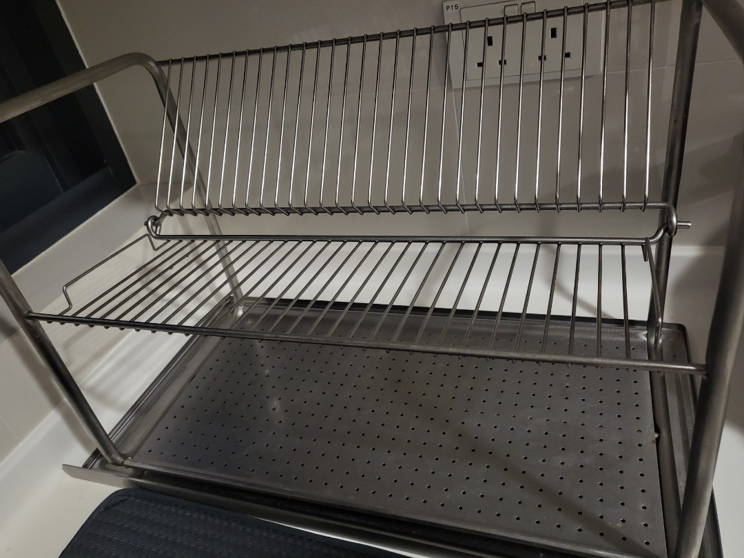 IKEA Dish drying rack, Furniture & Home Living, Kitchenware & Tableware