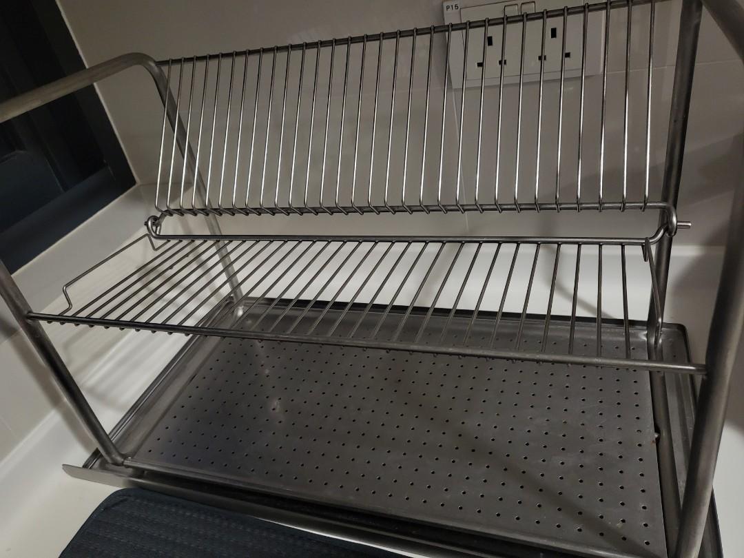 IKEA Dish drying rack, Furniture & Home Living, Kitchenware & Tableware