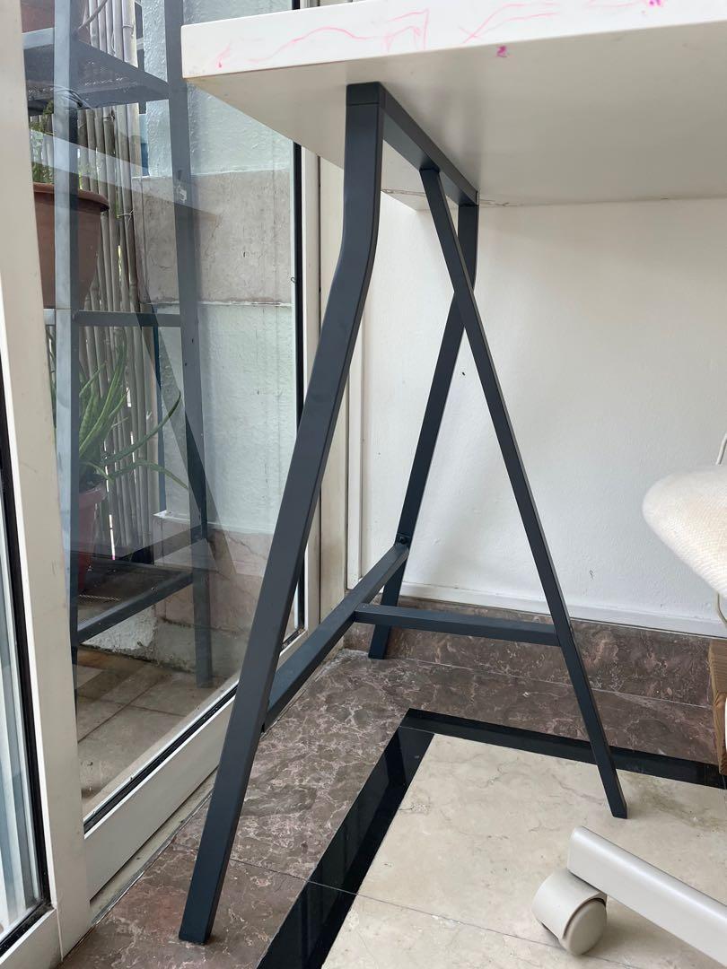 Ikea metal Table legs, Furniture & Home Living, Furniture, Tables