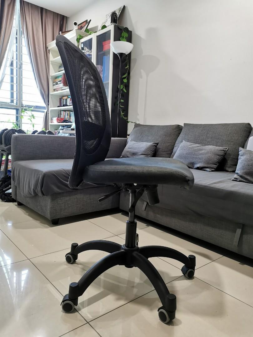 IKEA Office Chair (Vilgot), Furniture & Home Living, Furniture, Chairs