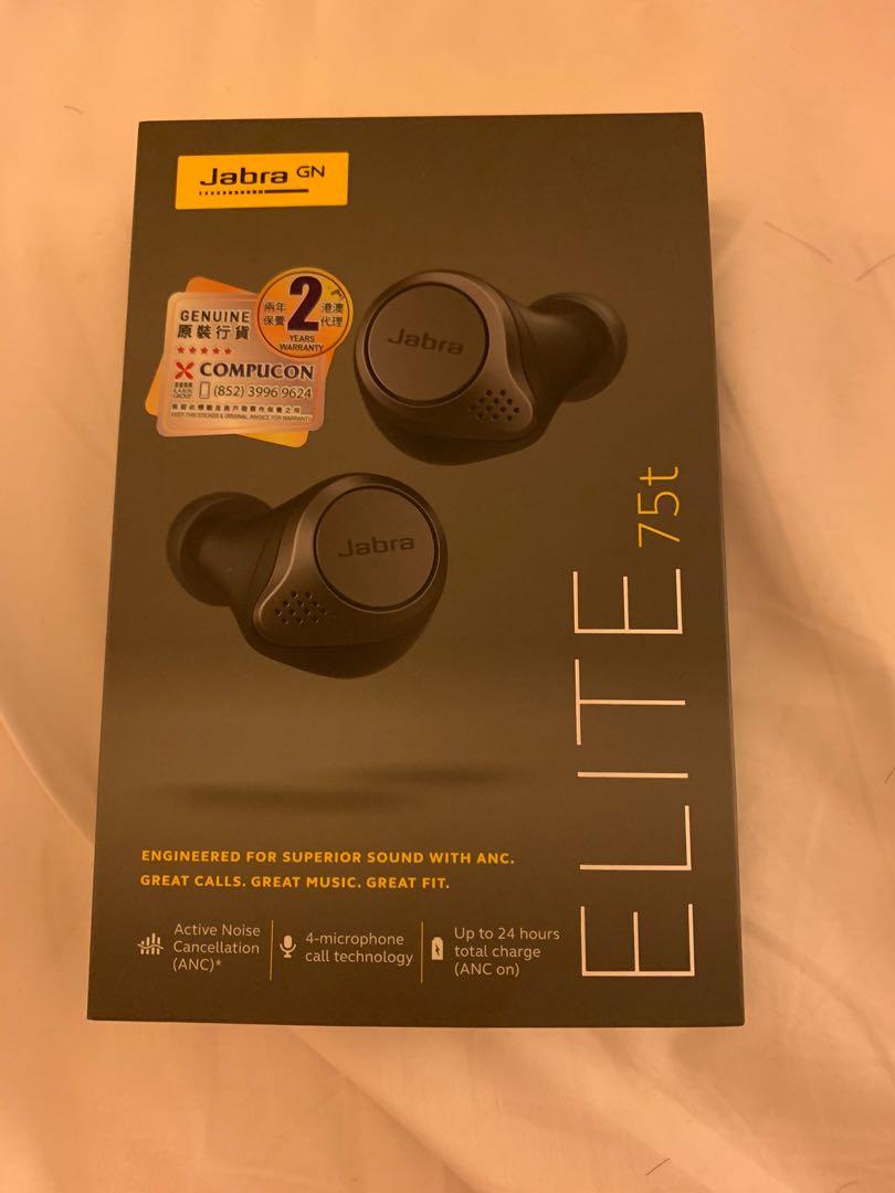 Jabra】Elite 75t ANC降噪真無線藍牙耳機, 音響器材, 耳機- Carousell