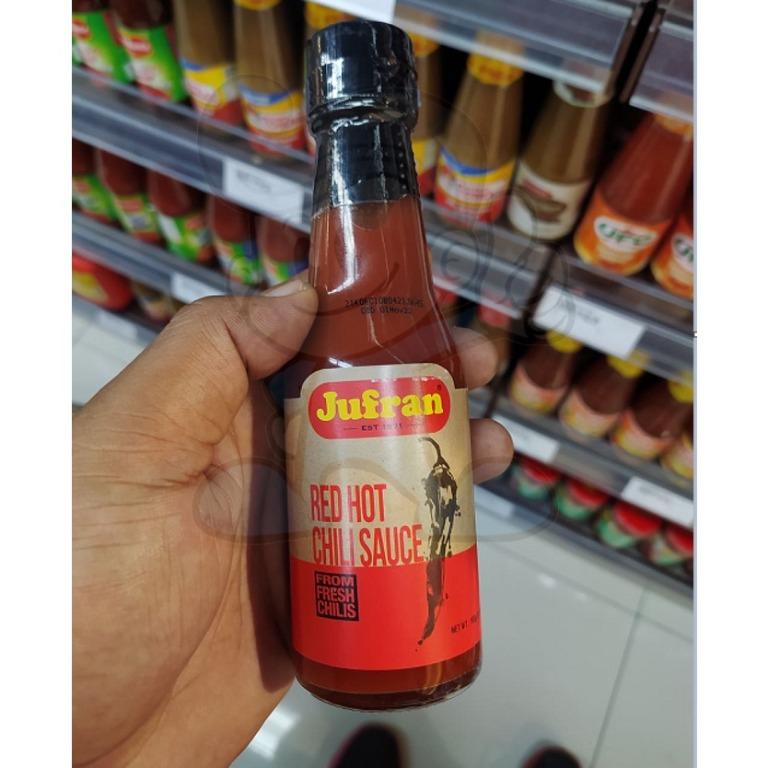 Jufran Red Hot Chili Sauce (6 x 165g), Food & Drinks, Spice & Seasoning