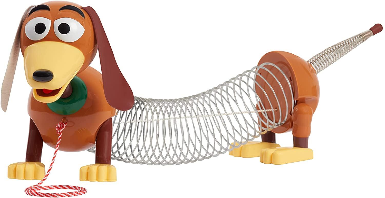 Just Play Disney Pixar s Toy Story Slinky Dog Pull Toy Walking Spring Toy for Boys and Girls Hobbies Toys Toys Games on Carousell
