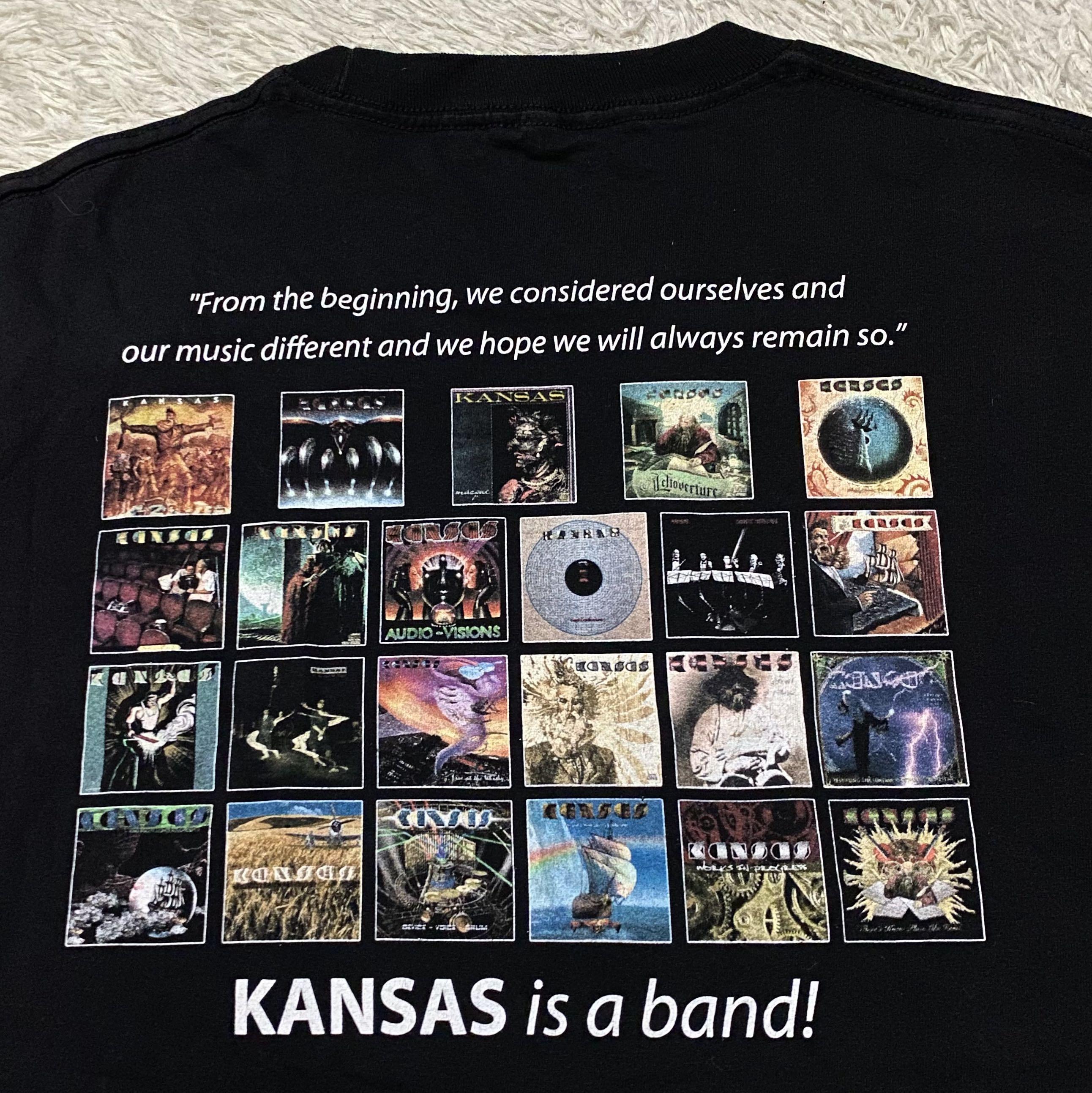 Kansas Band 40th Anniversary, Men's Fashion, Tops & Sets, Tshirts