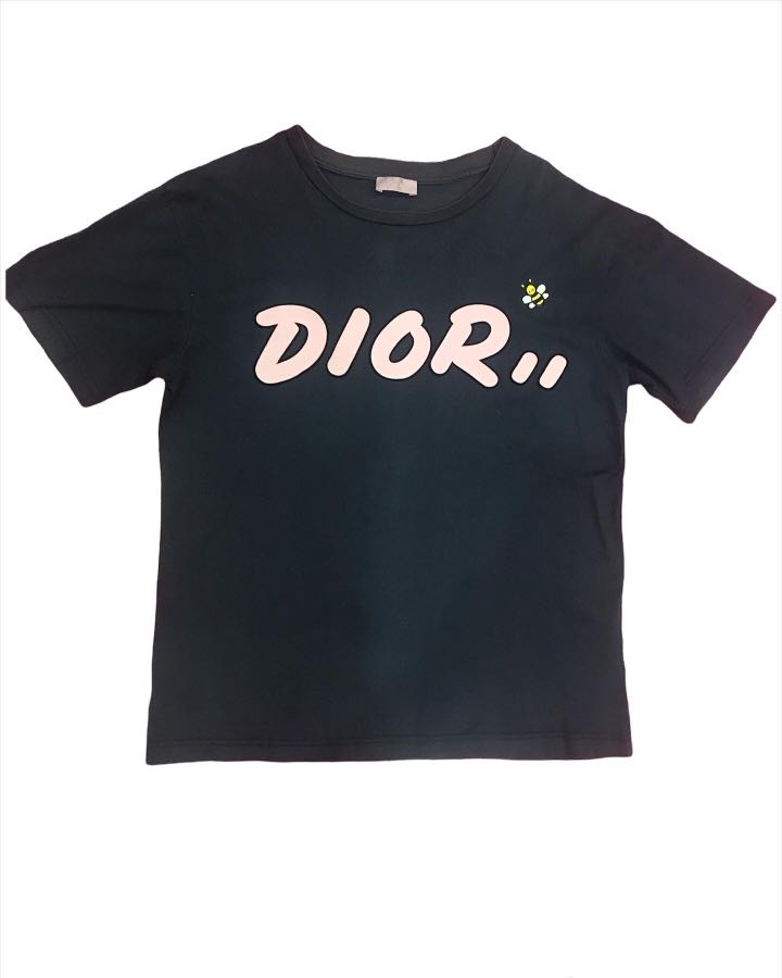 CD Icon RelaxedFit TShirt Pink Cotton Jersey  DIOR GB
