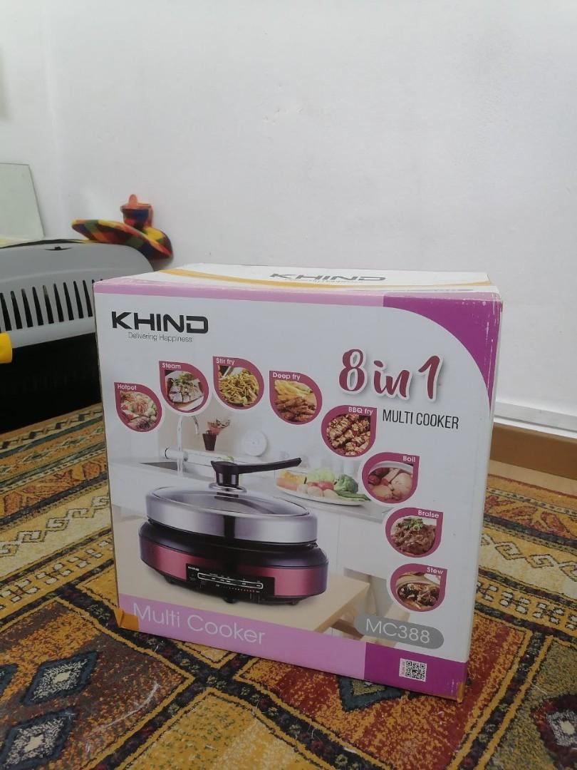 Khind 8 in 1 Multicooker MC388 pindahsale