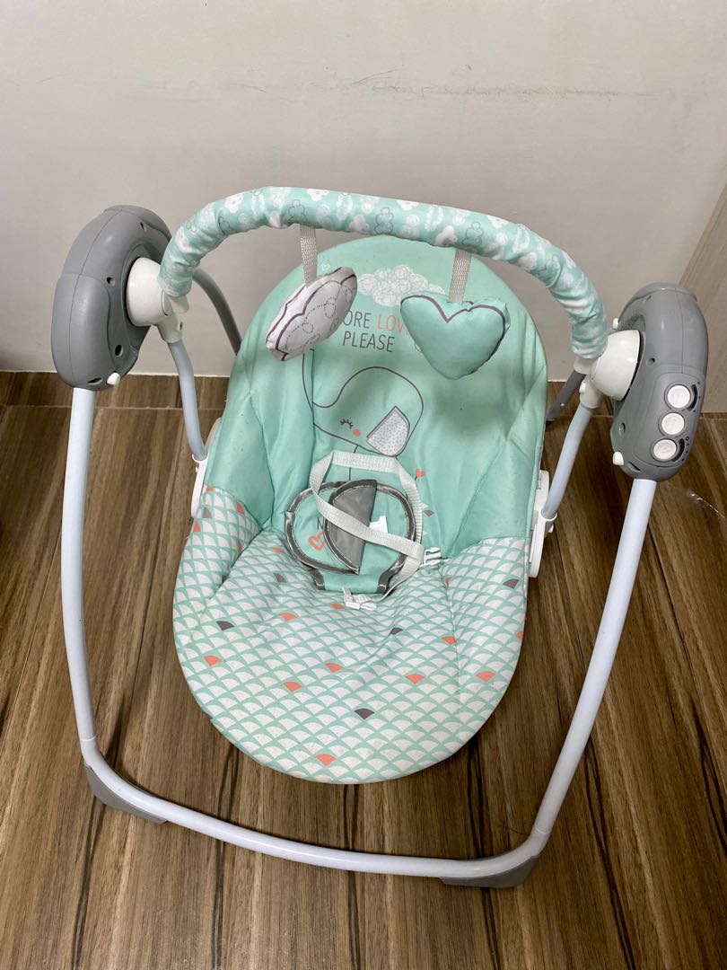 Baby Swing (Battery Operated), Babies & Kids, Baby Nursery & Kids