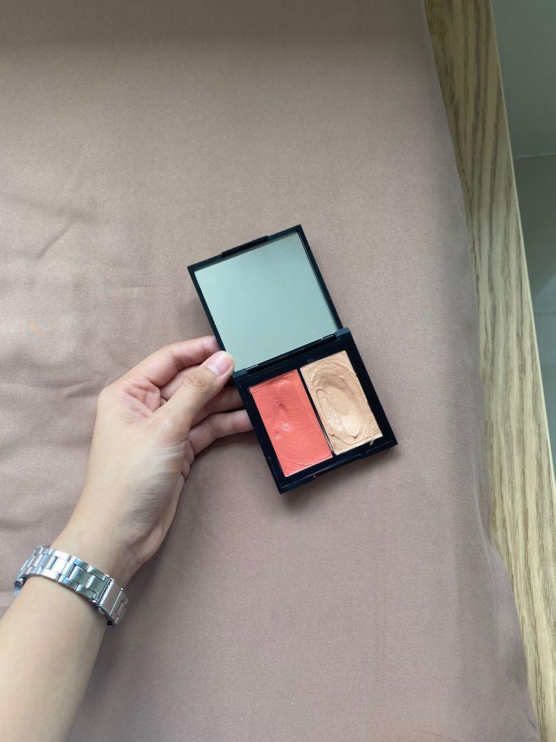 Kosas Cream Blush and Highlighter Duo in Velvet Melon, Beauty