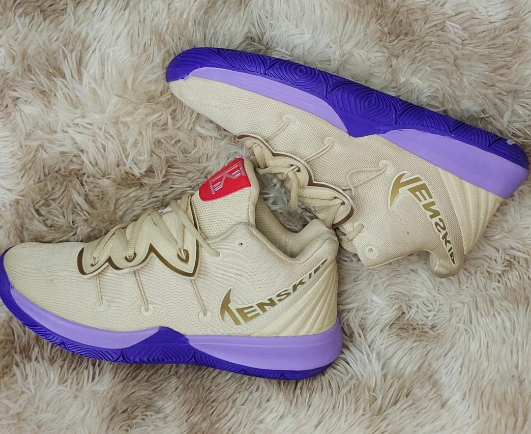 Purple and gold kyrie 5 discount