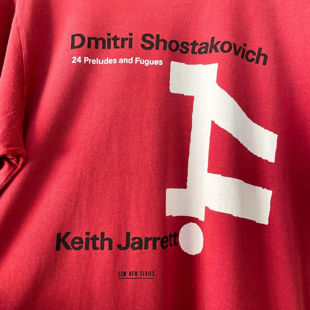 L] Keith Jarrett ECM Records Pianist Fussion Atlanta T Shirt