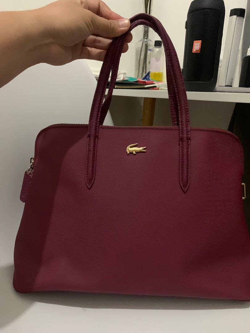 Lacoste sling bag women clearance