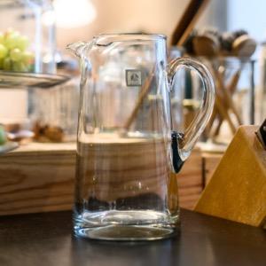 Large Glass Cabo Pitcher