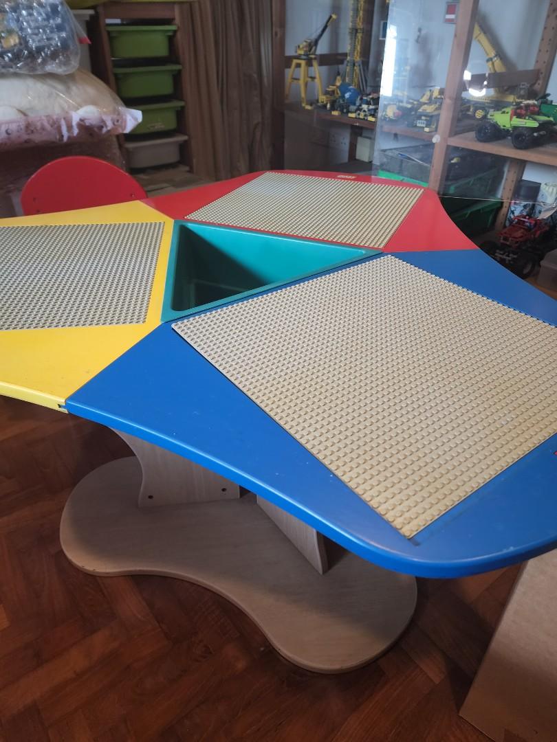 Lego 4509 3 seat play table Hobbies Toys Toys Games on Carousell