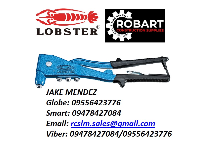 LOBSTER HAND RIVETER, Commercial & Industrial, Construction Tools