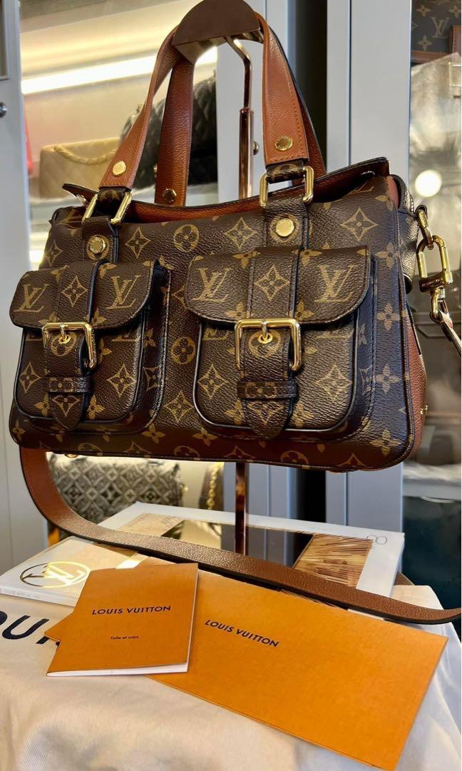 Louis Vuitton Manhattan pm, Luxury, Bags & Wallets on Carousell