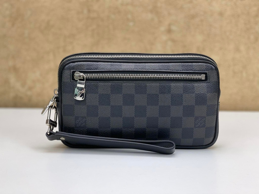 Louis Vuitton Alpha Clutch Men Satellite Cruise2019, Luxury, Bags & Wallets  on Carousell