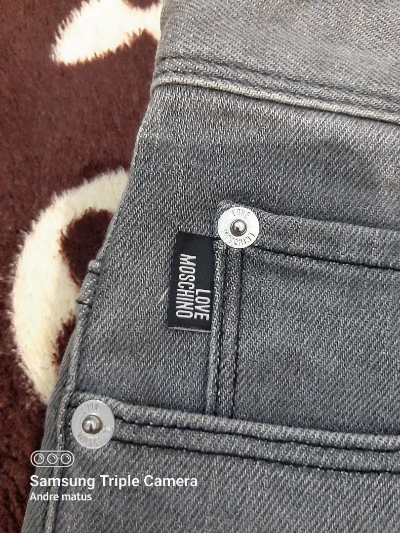 Love moschino jeans., Fesyen Pria 