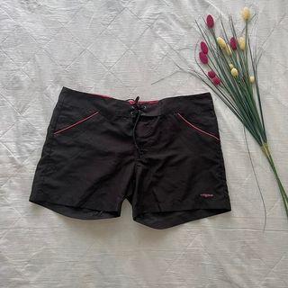 Low Waisted Tie Up Contrast Shorts