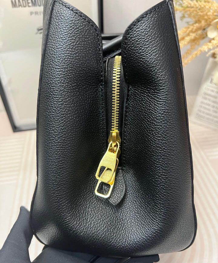 Louis Vuitton Marine Rouge Empreinte Leather Montaigne BB Bag