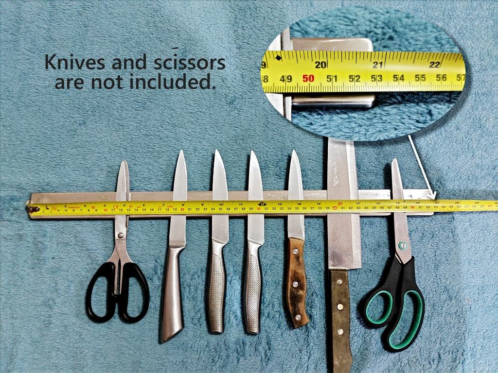 Knife Rack Bar Organizer Strip IKEA / Stainless Steel / 53 cm